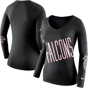 Atlanta Falcons Nike Women’s Champ Drive 2 Long Sleeve T-Shirt