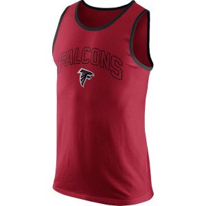 Atlanta Falcons Nike Cotton Team Tank Top – Red