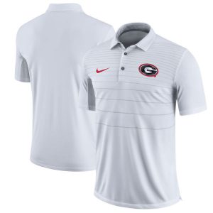 Georgia Bulldogs Nike 2017 Early Season Polo – White